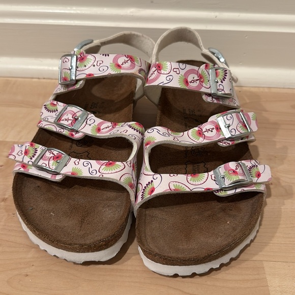 BIRKENSTOCK Florida Birko-Flor in Boho Flowers 265 10M - Picture 2 of 8
